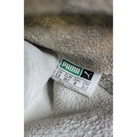 Puma Eskiva Womens Metallic Gold High Top Boxing Shoes Sneakers US 8 UK 5.5 - Picture 10 of 13